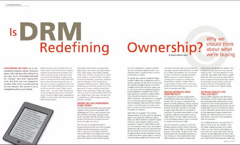 Feature: DRM and Ownership
